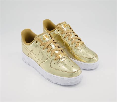 nike schuhe damen air force gold|nike air force 1 07 women's.